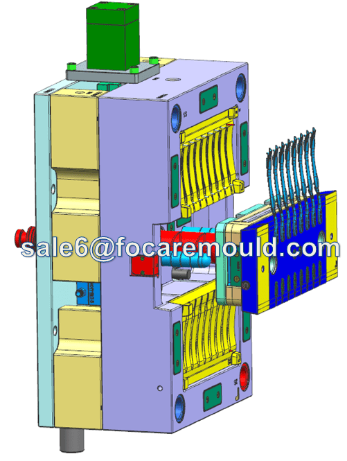 Дизайн пресс-формы для двухкомпонентной зубной щётки