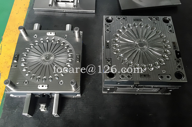 китайская пресс-форма для пластиковой ложки