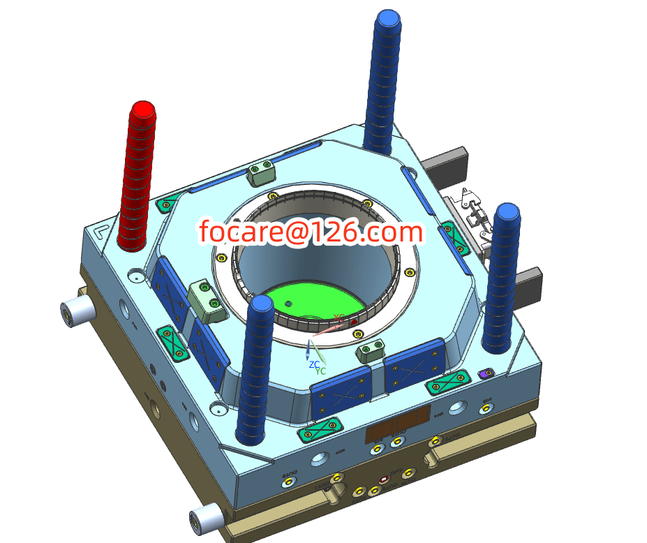 Изготовление Пресс-формы для 20л ведра пластикового для краски в Китае