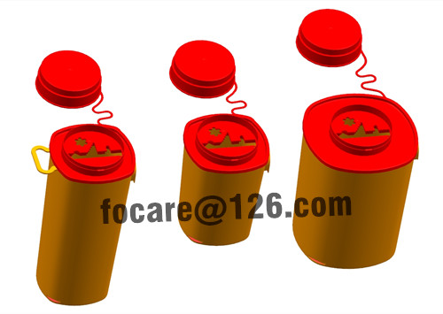 Изготовление пресс-форм для 0.5л ведра для сбора медицинских отходов