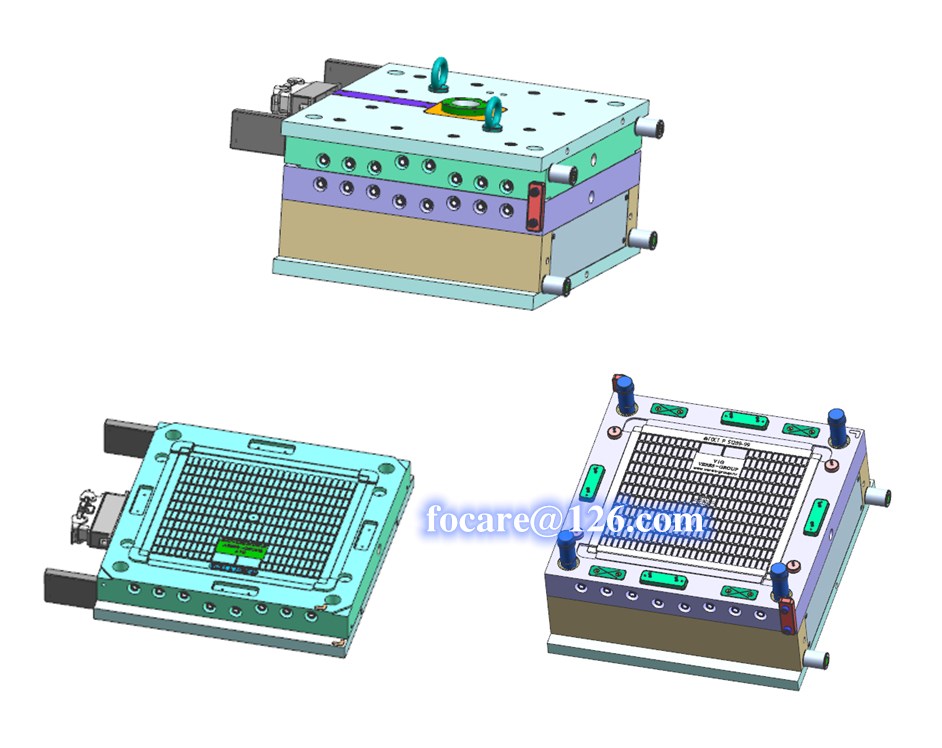 изготовление пресс-формы для пластикового ящика для перевозки птицы