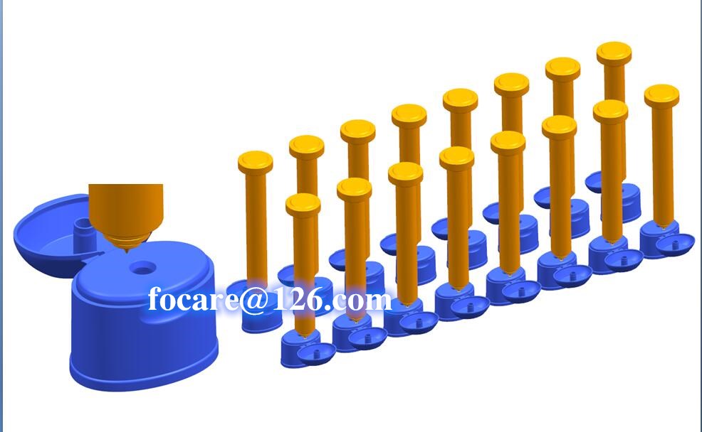 горячеканальная пресс-формы для крышки флип топ пластиковой