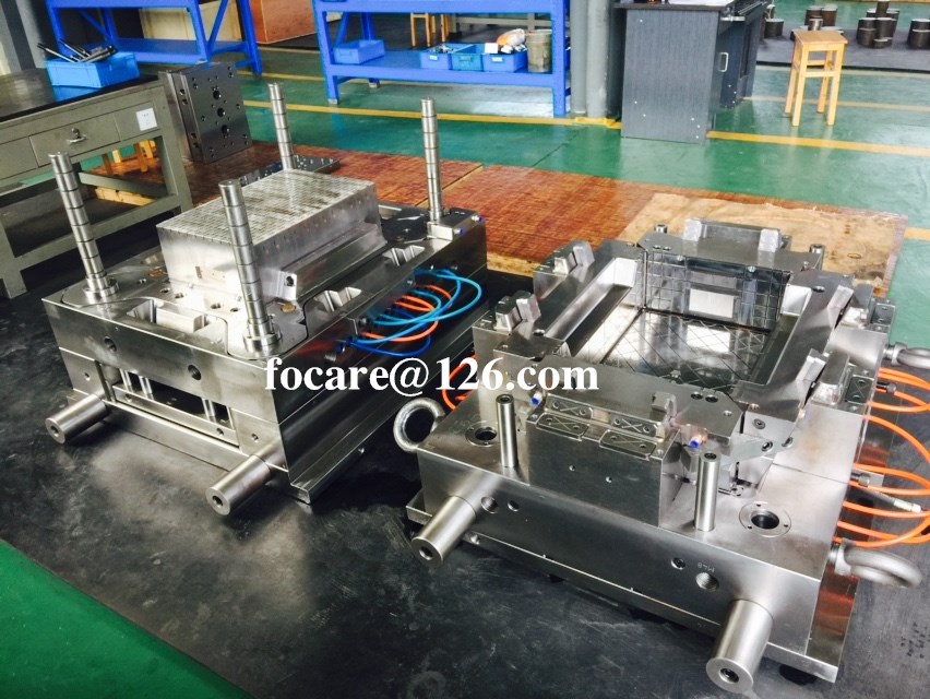 изготовление пресс-формы для пластикового ящика для выгонки тюльпанов производит в Китае