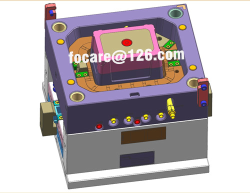 производитель пресс-формы для квадратного прозрачного ведра в Китае