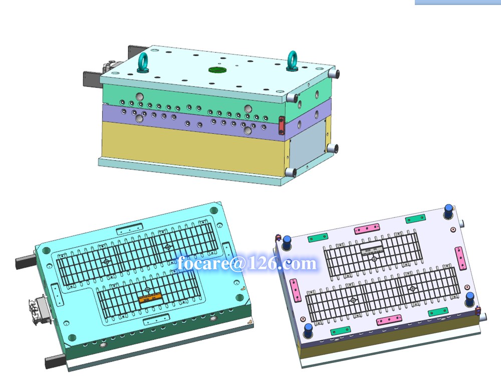 производство пресс-формы для пластикового ящика для перевозки птицы в Китае