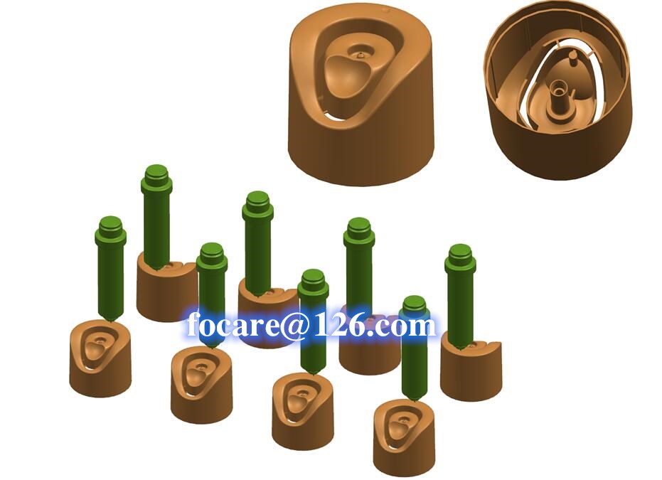 горячеканальная пресс-формы для колпаки распыльтельной аэрозольной