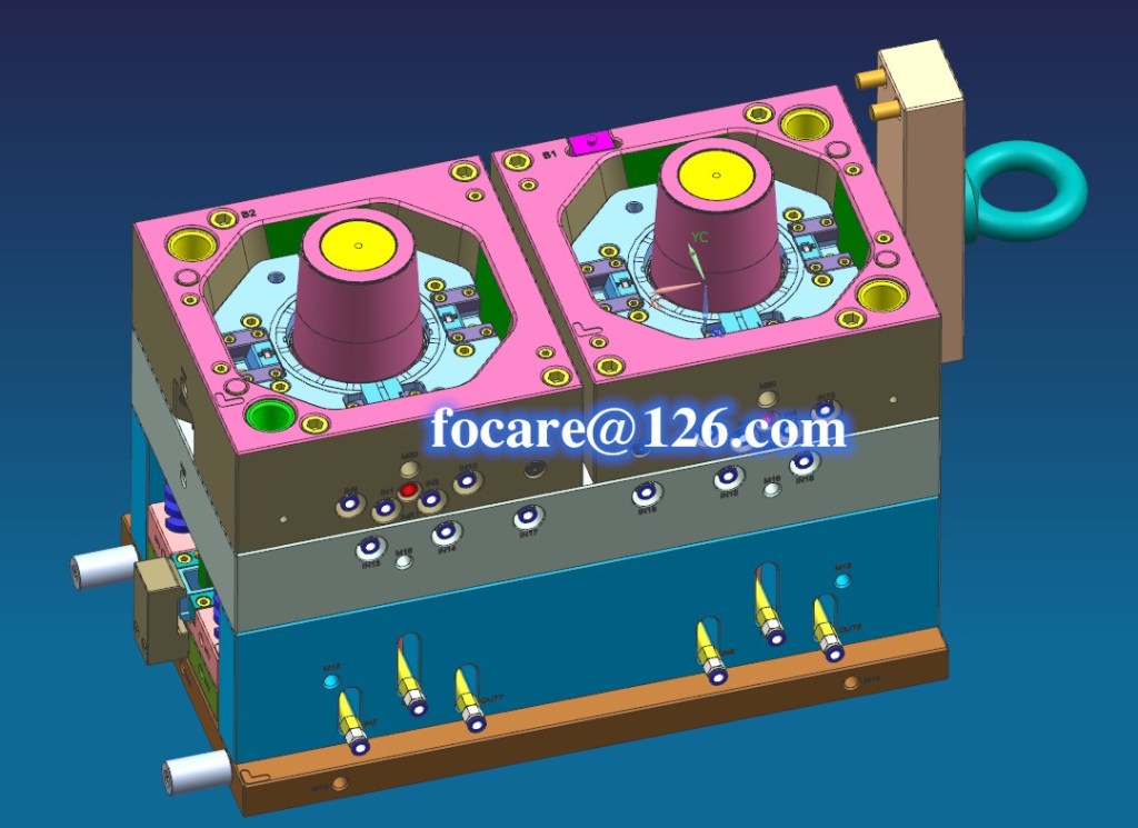 Пресс-форма для тонкостенного пищевого герметичного&nbsp;ведра