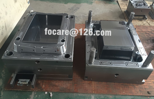 Изготовление пресс-форм для пластмассового комода с контейнером для вещей