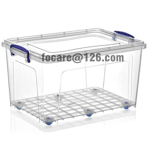 Изготовление пресс-форм для контейнера пластикового для хранения с колесиками