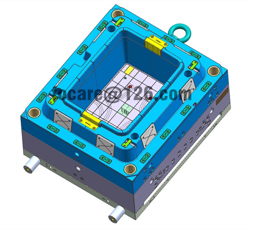 китайский производитель пресс-формы для 60л контейнера пластикового для хранения с колесиками