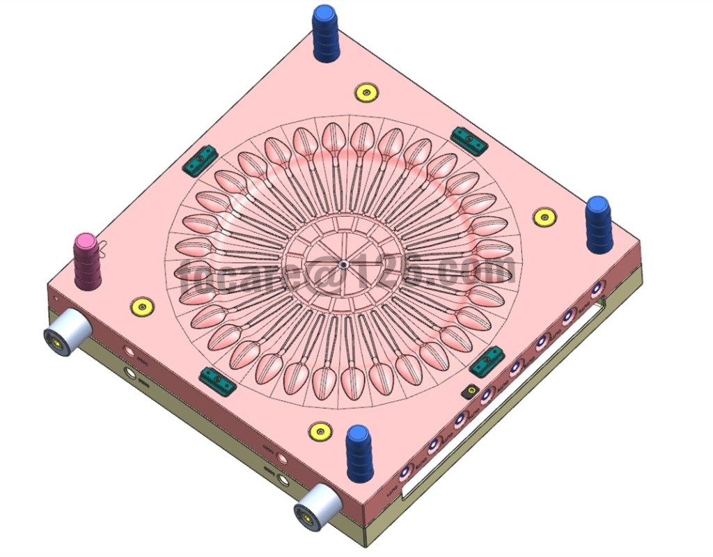 32гнезда пресс-форма для изготовления одноразовой ПП&nbsp;ложки