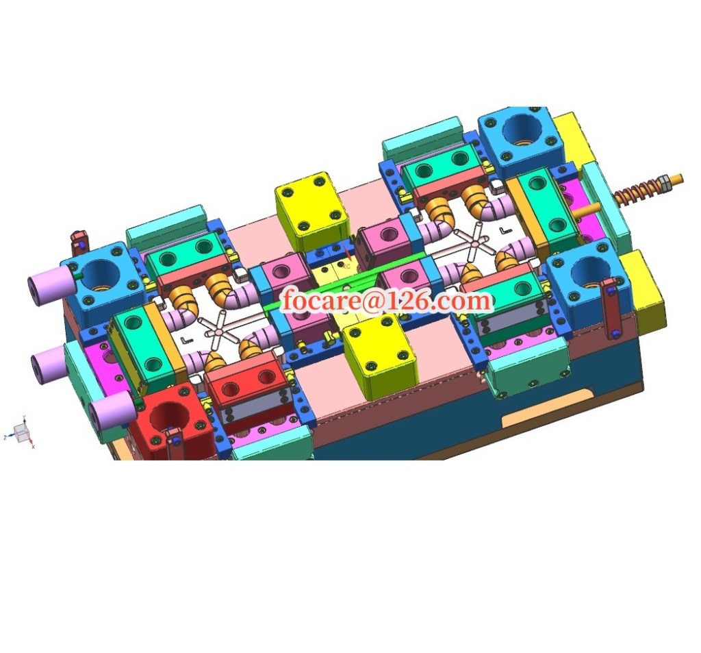 8гнезда пресс-форма для отводаканализационного