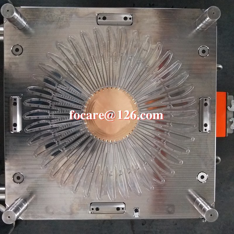 многоместная пресс-форма для пластиковой одноразовой ножа