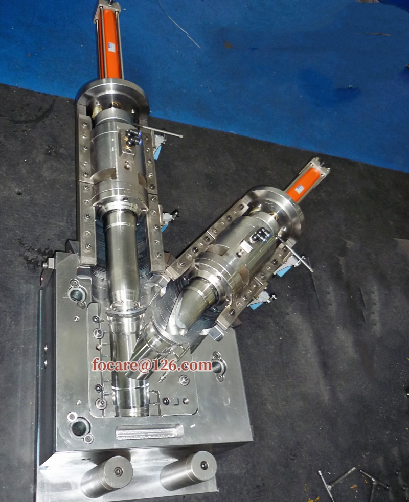 Изготовление пресс-формы на канализационный фитинг тройник 110x50x45 гранд