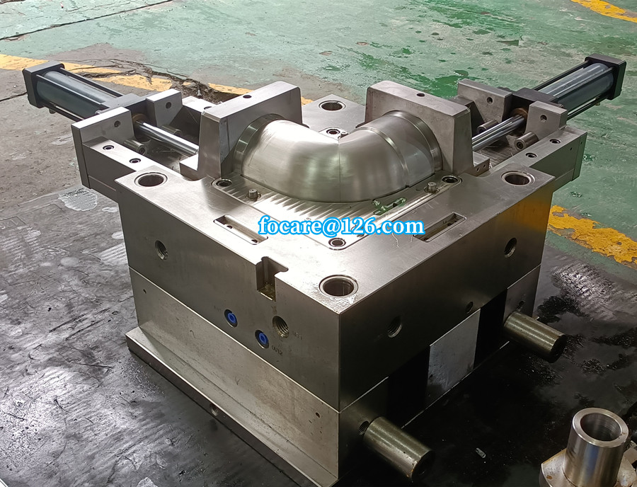 Изготовление пресс-форм для 90°колена канализации