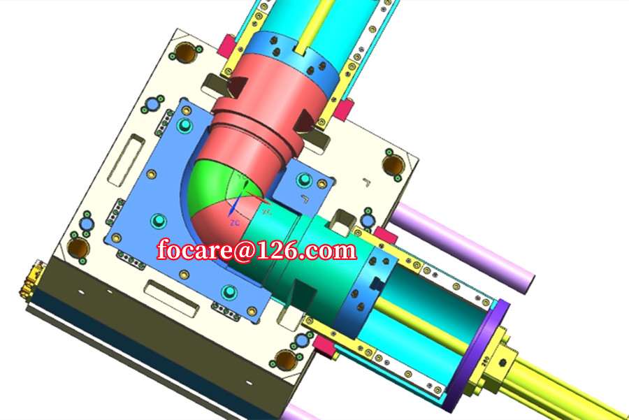 Качественная пресс-форма для отвода 90°канализационного