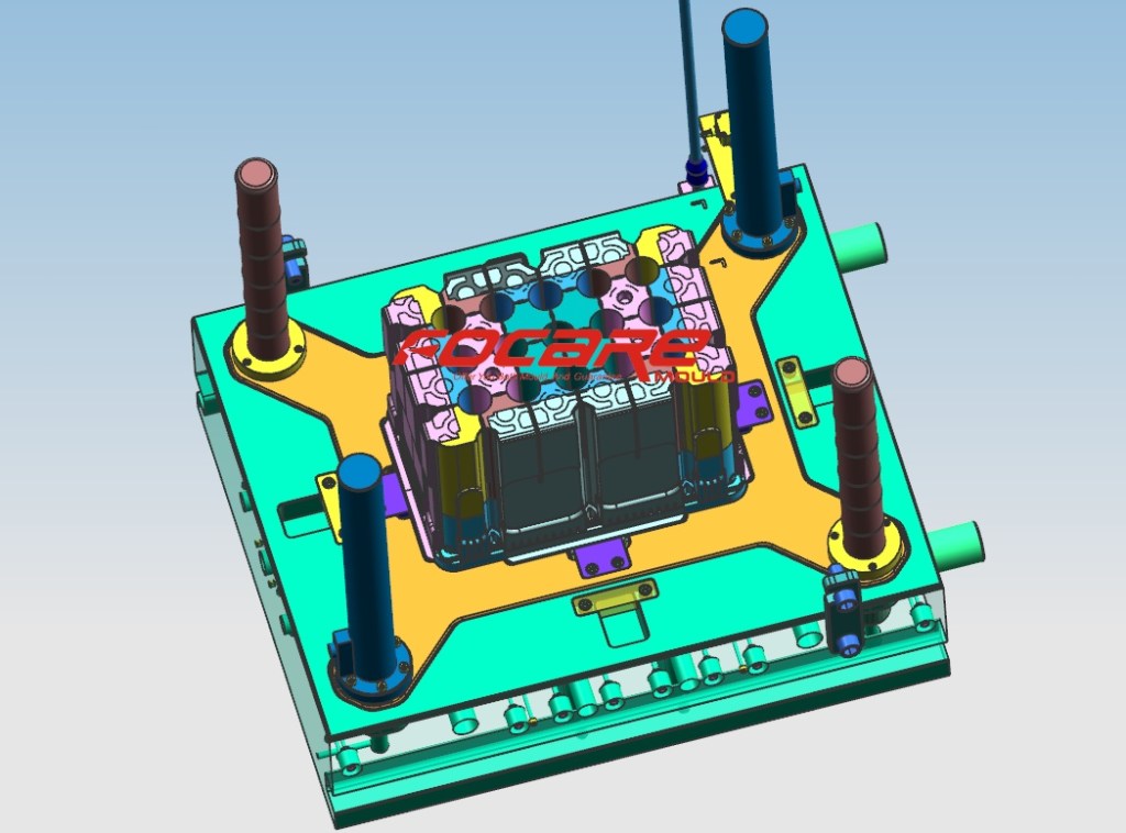 Китайский поставщик пресс-форма для пластикового ящика под пивных бутылок