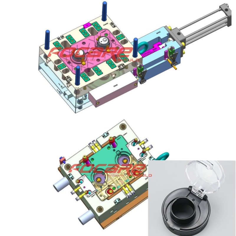 Производство пресс-формы для крышки для бутылки на откытом воздухе