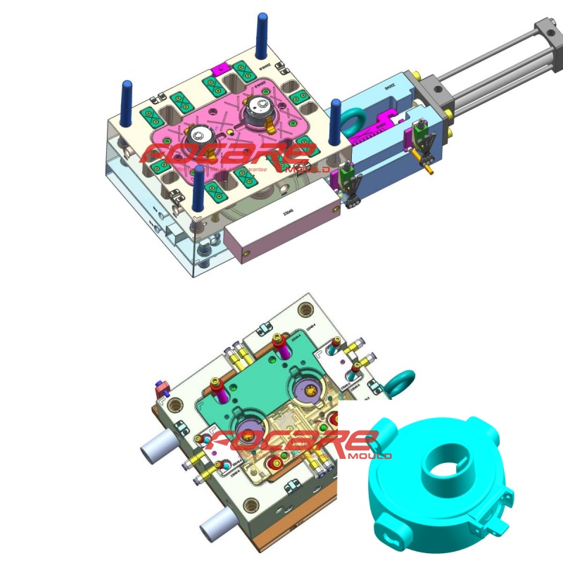 Изготовление пресс-формы для резьбовой крышки для бутылки для воды