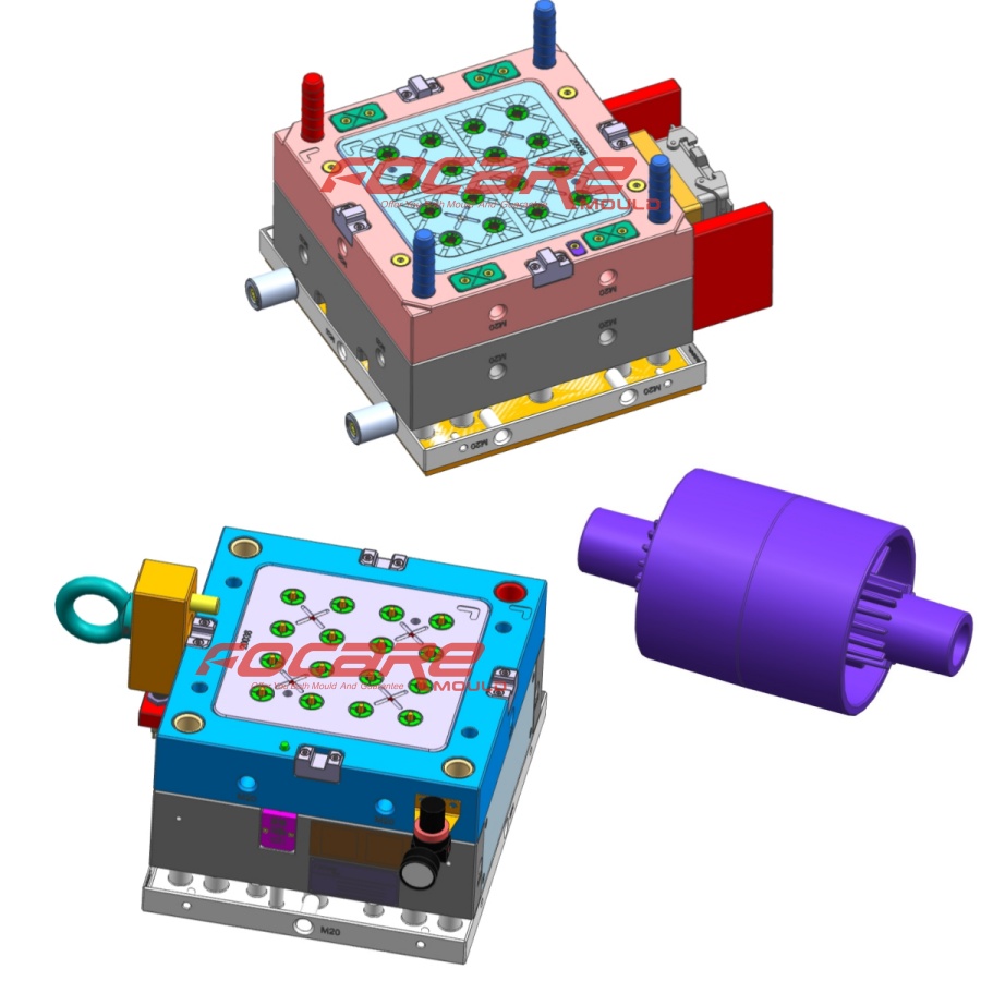 изготовление пресс-формы для колесах контейнера для хранения